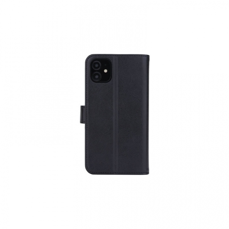 Radicover Strålningsskydd Plånboksväska PU iPhone 11 Flipcover Svart 3-Led RFID Radicover Strålningsskydd Plånboksväska PU iPhone 11 Flipcover Svart 3-Led RFID