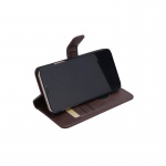 Radicover Strålningsskydd Plånboksväska PU iPhone 11 Pro Max Flipcover Brun 3-Led RFID Radicover Strålningsskydd Plånboksväska PU iPhone 11 Pro Max Flipcover Brun 3-Led RFID