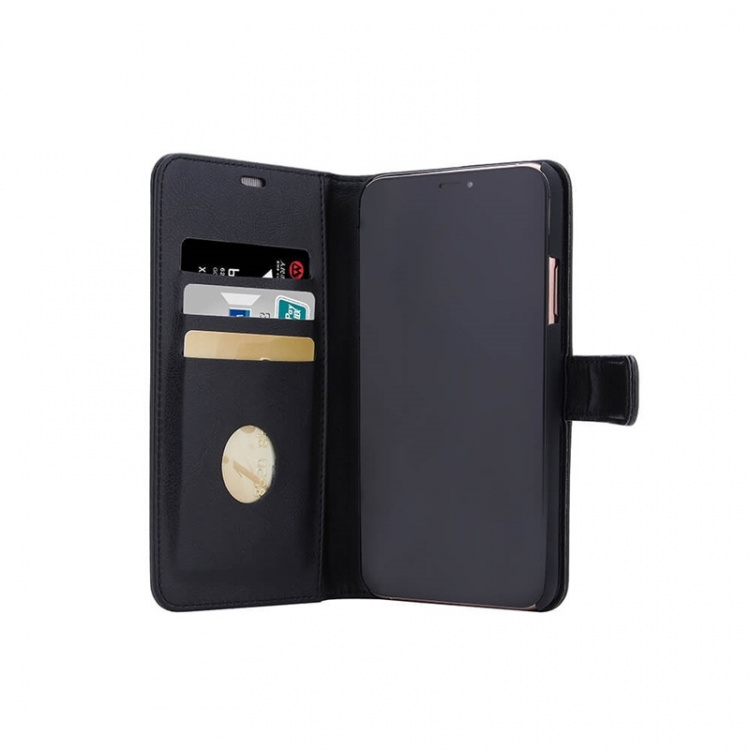 Radicover Strålningsskydd Plånboksväska Pu Iphone 11 Pro Max Flipcover Svart 3-L