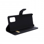 Radicover Strålningsskydd Plånboksväska PU Samsung A71 Flipcover Svart 3-Led RFID Radicover Strålningsskydd Plånboksväska PU Samsung A71 Flipcover Svart 3-Led RFID