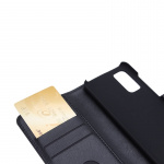 Radicover Strålningsskydd Plånboksväska PU Samsung S20 Flipcover Svart 3-Led RFID Radicover Strålningsskydd Plånboksväska PU Samsung S20 Flipcover Svart 3-Led RFID