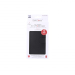 Radicover Strålningsskydd Plånboksväska Skinn Samsung S10+ 2in1 Magnetskal Svart