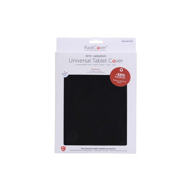 Radicover Strålningsskydd Tabletfodral PU Universal 9-11