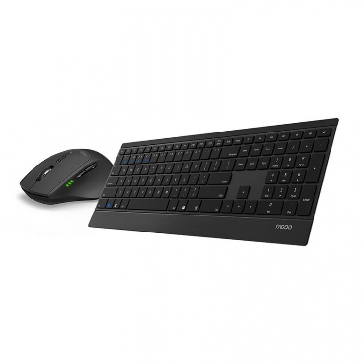 Rapoo Keyboard/Mice Set 9500M Wireless Multi-Mode Black
