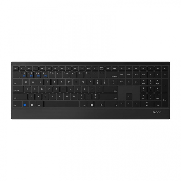 Rapoo Keyboard/Mice Set 9500M Wireless Multi-Mode Black