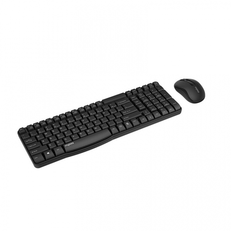 Rapoo Keyboard/Mice Set X1800S Wireless 2.4GHz Black Rapoo Keyboard/Mice Set X1800S Wireless 2.4GHz Black