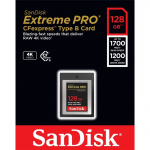 Sandisk Minneskort Cfexpress Extreme Pro 128Gb Sdcfe 1700Mb/S 1200Mb/S