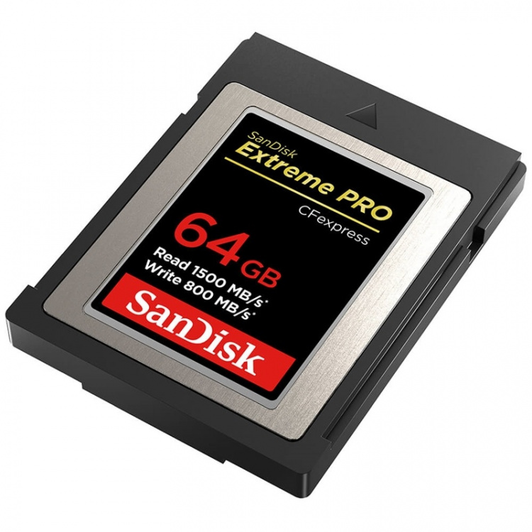 Sandisk Minneskort Cfexpress Extreme Pro 64Gb Sdcfe 1500Mb/S 800Mb/S