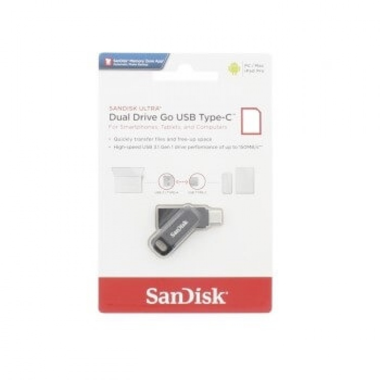 Sandisk Usb-Minne Ultra Dual Drive Go Type C Flash Drive 128Gb