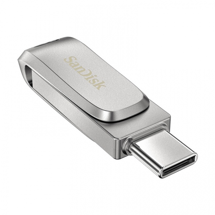 Sandisk Usb-Minne Ultra Dual Drive Luxe Type C 128Gb 150Mb/S Usb 3.1 Gen1
