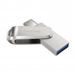 Sandisk Usb-Minne Ultra Dual Drive Luxe Type C 64Gb 150Mb/S Usb 3.1 Gen1