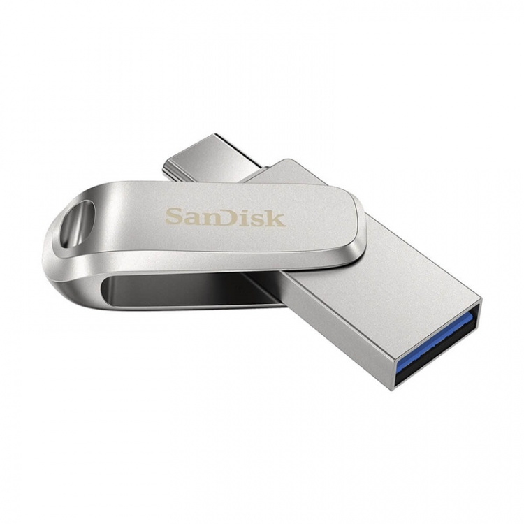 Sandisk Usb-Minne Ultra Dual Drive Luxe Type C 64Gb 150Mb/S Usb 3.1 Gen1