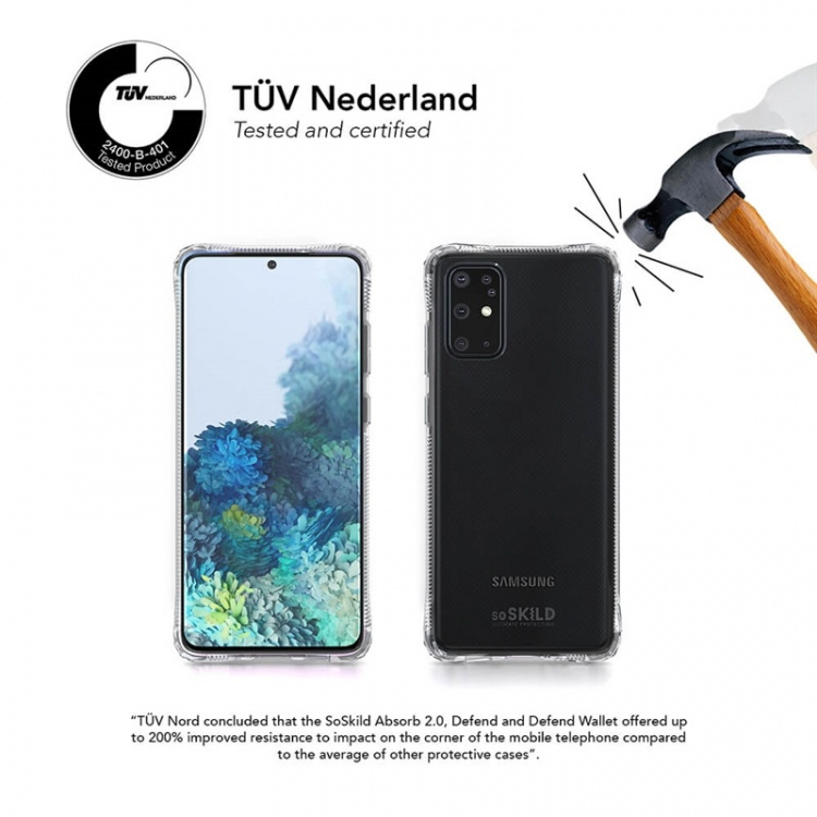 SoSkild Mobilskal Absorb 2.0 Impact Case - Samsung S20 SoSkild Mobilskal Absorb 2.0 Impact Case - Samsung S20