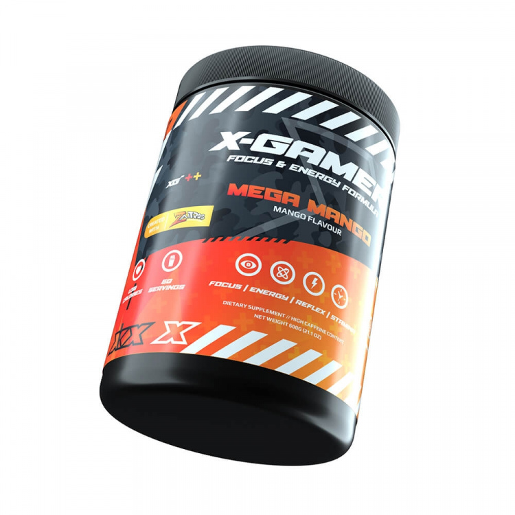 X-GAMER X-Tubz Mega Mango 600g