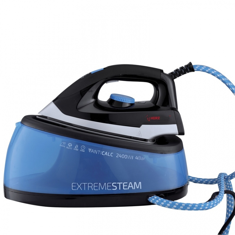 Herzberg 2200W Strykjärn med ångstation