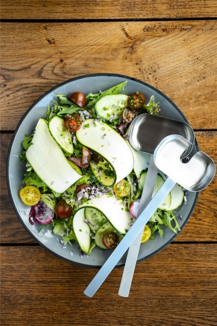 Orrefors Jernverk Salladsbestick i rostfritt stål Orrefors Jernverk Salladsbestick i rostfritt stål