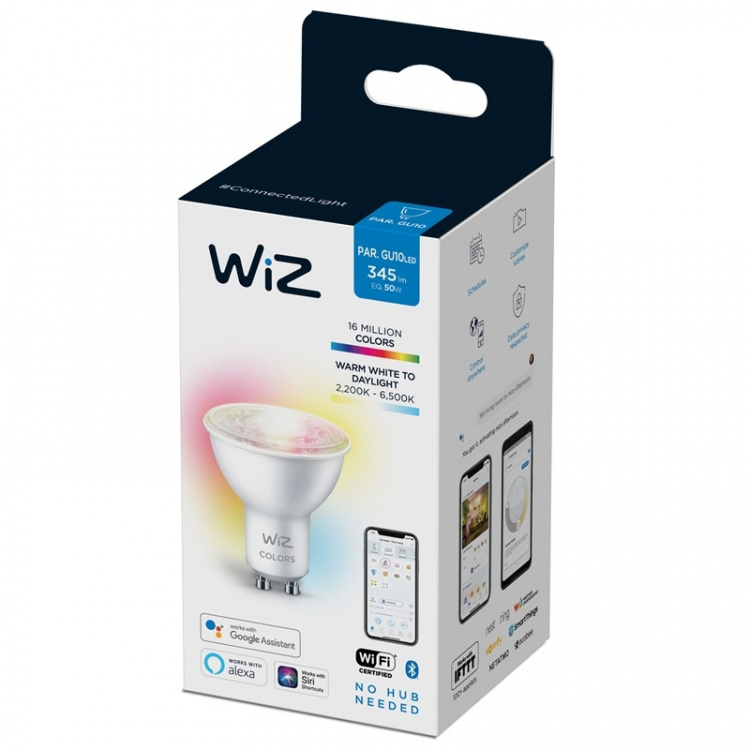 WiZ WiFi Smart LED GU10 50W Färg