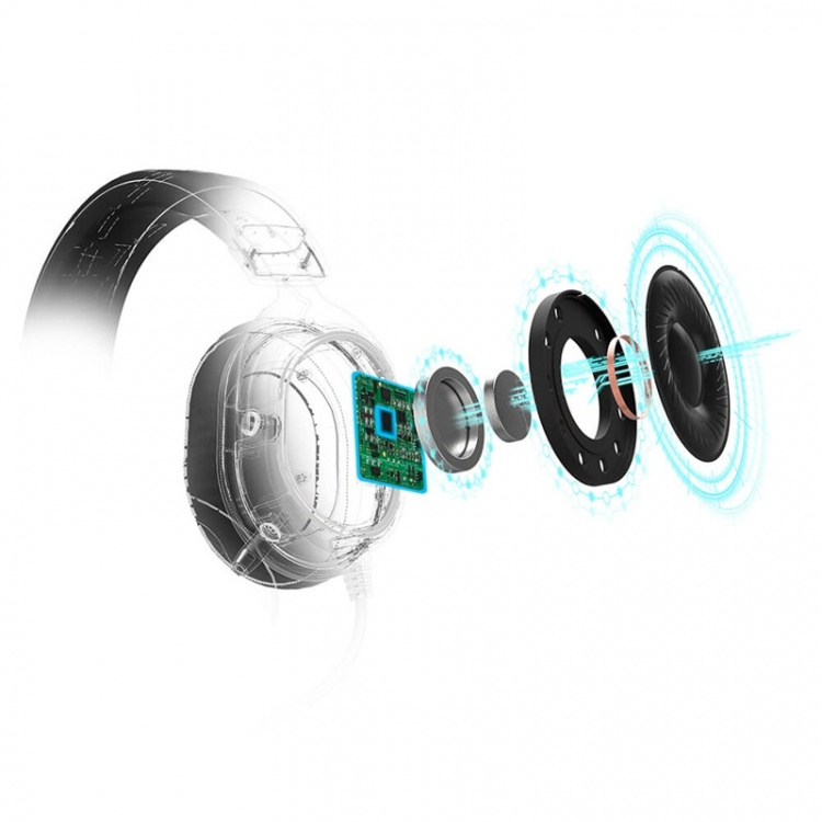 URAGE Headset Gaming SoundZ 800 7.1 Svart