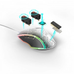 URAGE Mus Gaming Reaper 220 Optisk 4800dpi URAGE Mus Gaming Reaper 220 Optisk 4800dpi