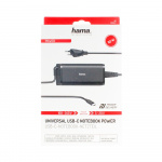 Hama Nätdel Notebook USB-C 100-240V 5-20V/100W Hama Nätdel Notebook USB-C 100-240V 5-20V/100W