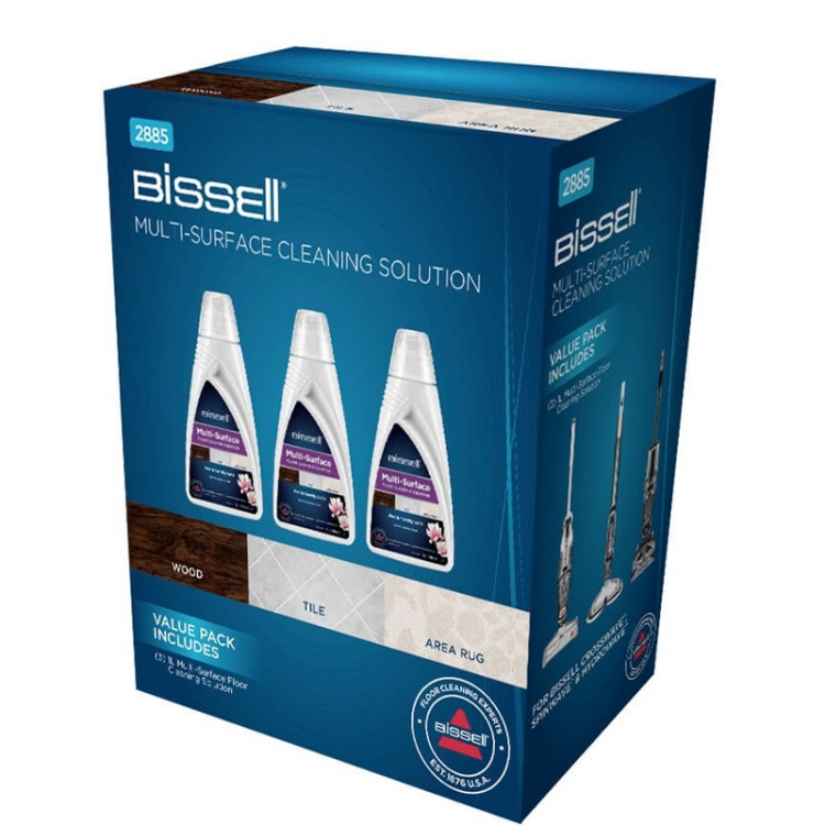Bissell Golvrengöringsmedel för CrossWave, SpinWave & HydroWave 3 x 1 liter