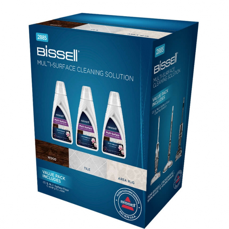 Bissell Golvrengöringsmedel för CrossWave, SpinWave & HydroWave 3 x 1 liter