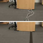 D-LINE Kabelkanal Golv PVC Pro Svart 1.8m