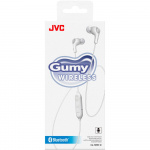 JVC Hörlur FX9BT Gumy In-Ear Trådlös Mic Vit