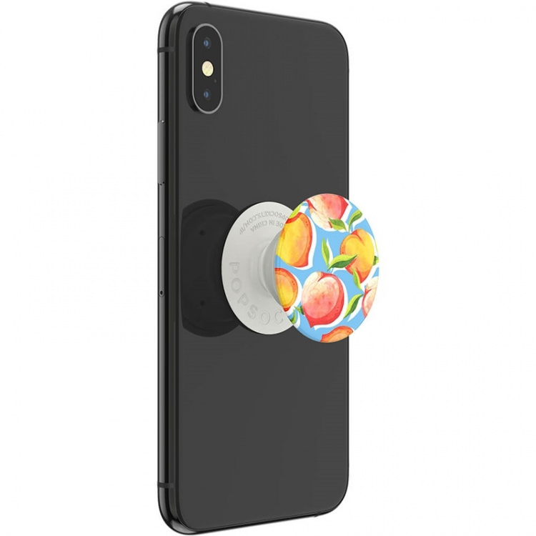 PopSockets Just Peachy Gloss Avtagbart Grip med Ställfunktion PopSockets Just Peachy Gloss Avtagbart Grip med Ställfunktion