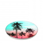 PopSockets Tropical Sunset Avtagbart Grip med Ställfunktion