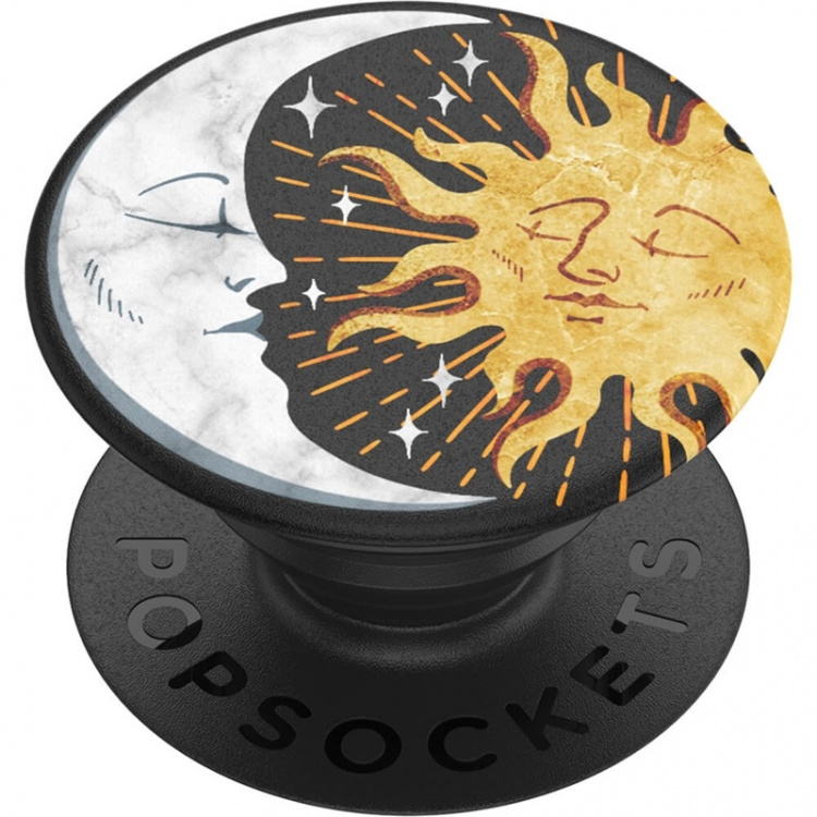 PopSockets Sun and Moon Avtagbart Grip med Ställfunktion