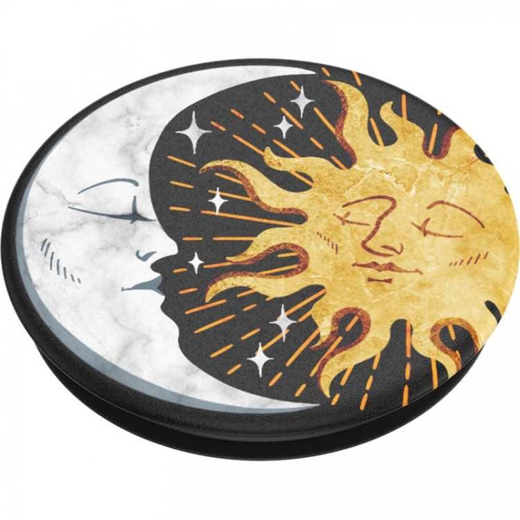 PopSockets Sun and Moon Avtagbart Grip med Ställfunktion
