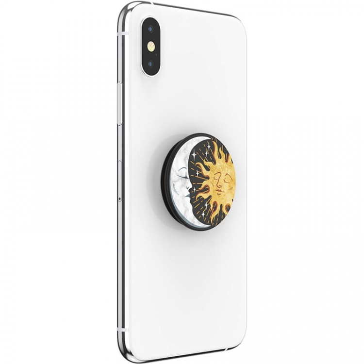 PopSockets Sun and Moon Avtagbart Grip med Ställfunktion
