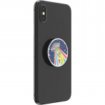 PopSockets Enamel Outta This World Navy Avtagbart Grip med Ställfunktion Premium