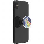 PopSockets Enamel Outta This World Navy Avtagbart Grip med Ställfunktion Premium