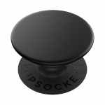 Popsockets Aluminum Black Avtagbart Grip Med Ställfunktion Premium