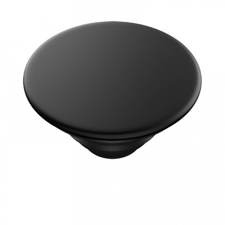 Popsockets Aluminum Black Avtagbart Grip Med Ställfunktion Premium