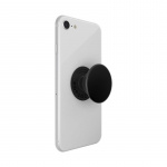 Popsockets Aluminum Black Avtagbart Grip Med Ställfunktion Premium