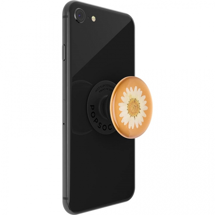 PopSockets Pressed Flower White Daisy Avtagbart Grip med Ställfunktion Premium PopSockets Pressed Flower White Daisy Avtagbart Grip med Ställfunktion Premium