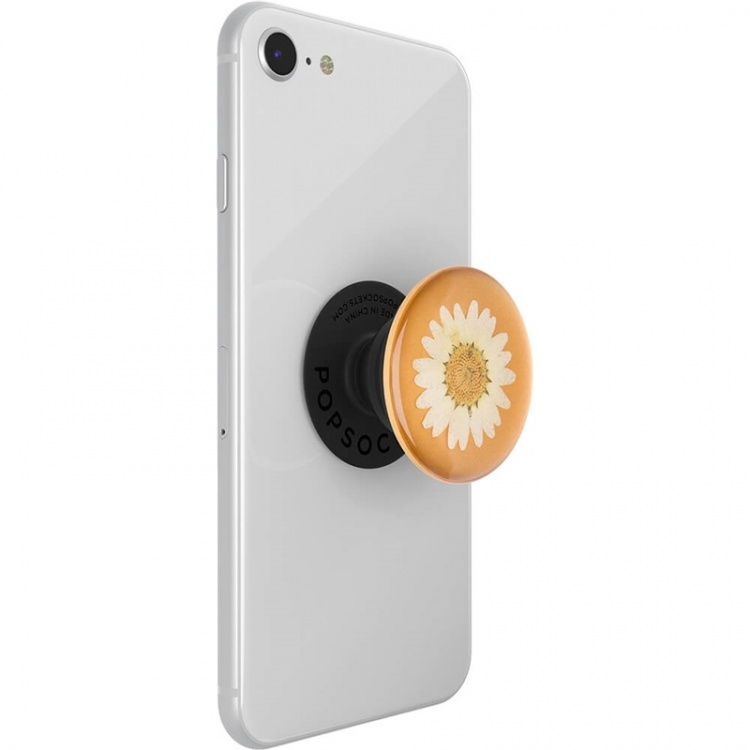PopSockets Pressed Flower White Daisy Avtagbart Grip med Ställfunktion Premium PopSockets Pressed Flower White Daisy Avtagbart Grip med Ställfunktion Premium