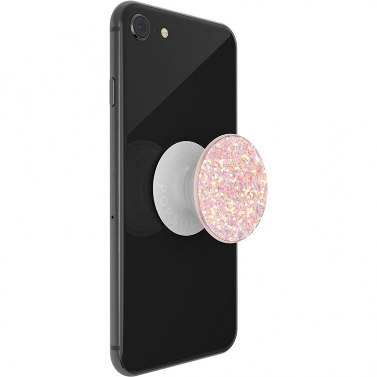PopSockets Sparkle Rose Avtagbart Grip med Ställfunktion Premium