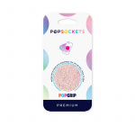 PopSockets Sparkle Rose Avtagbart Grip med Ställfunktion Premium