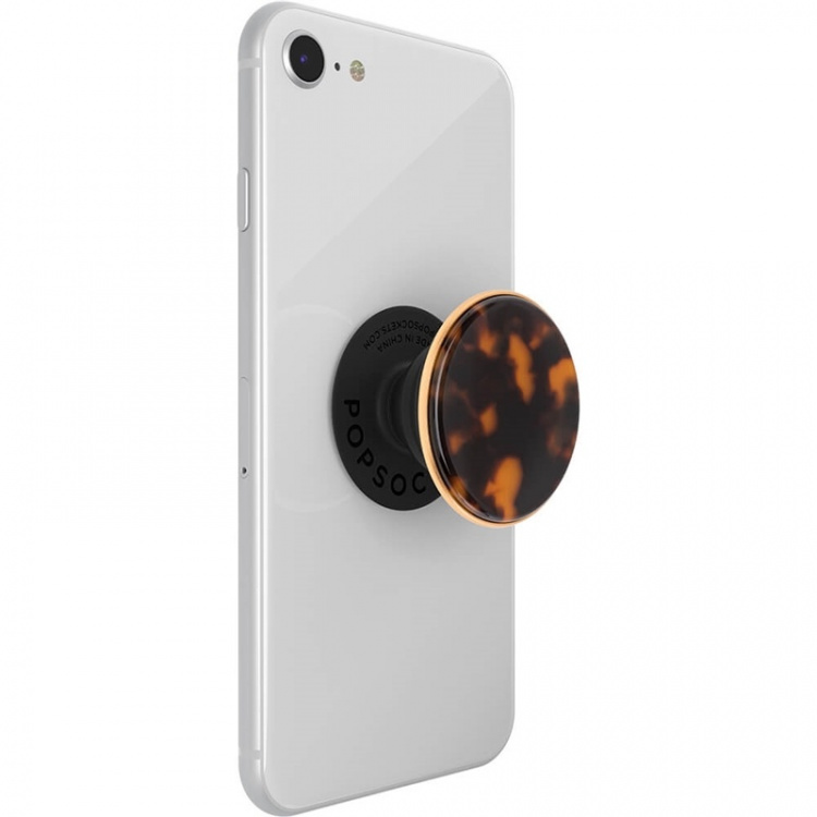 Popsockets Acetate Classic Tortoise Avtagbart Grip Med Ställfunktion Luxe
