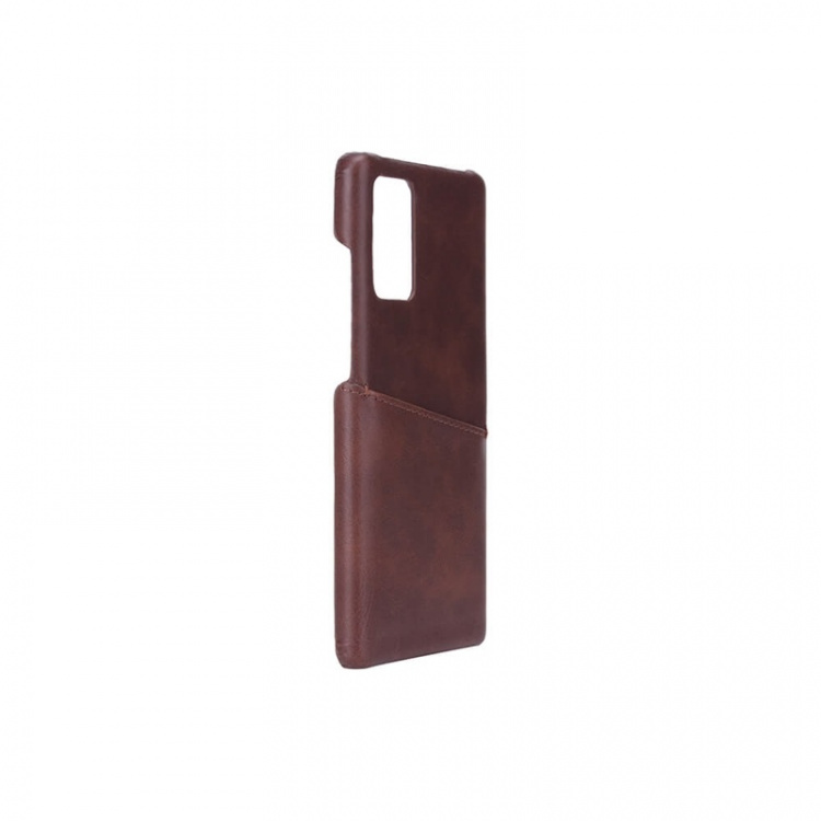 Onsala Mobilskal Samsung Note 20 5G Kortfack Brun