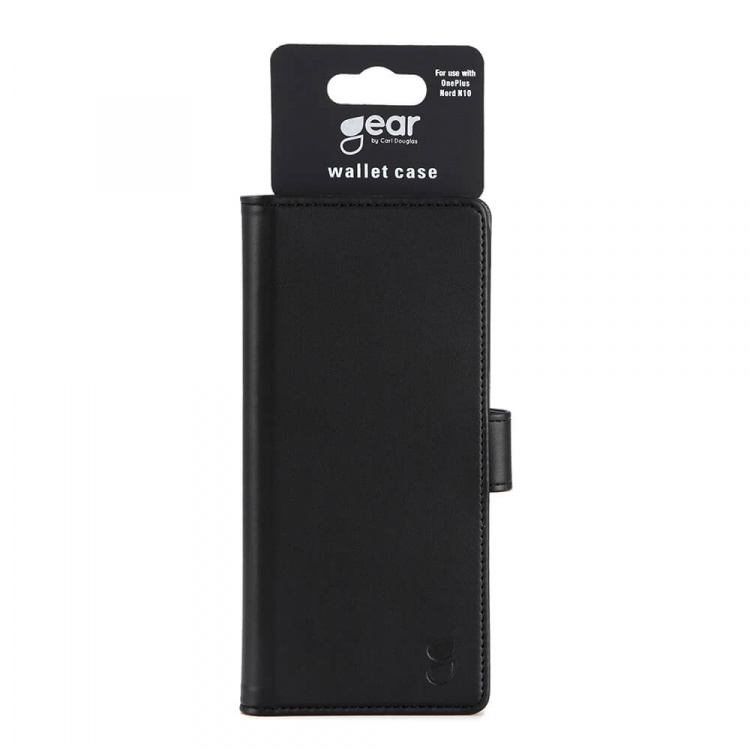 Gear Mobilfodral 3 Kortfack Svart - Oneplus Nord N10 Gear Mobilfodral 3 Kortfack Svart - Oneplus Nord N10