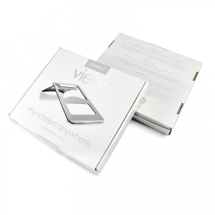 Desire2 Portabelt Laptopställ Silver Desire2 Portabelt Laptopställ Silver