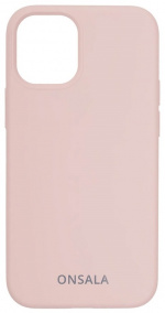 Onsala Mobilskal Silikon Sand Pink - iPhone 12 Mini