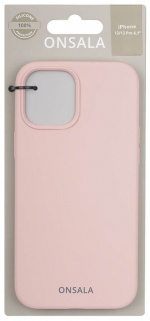Onsala Mobilskal Silikon Sand Pink Iphone 12 / 12 Pro