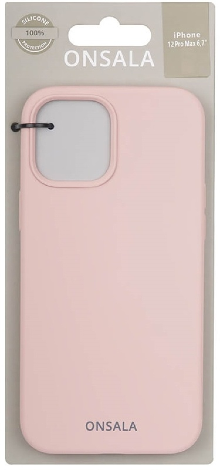 Onsala Mobilskal Silikon Sand Pink - iPhone 12 Pro Max