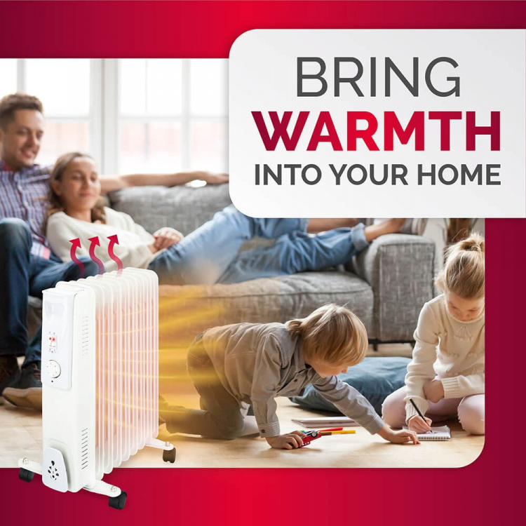 Alpina Oljefyllt Element 2000W Vit Alpina Oljefyllt Element 2000W Vit